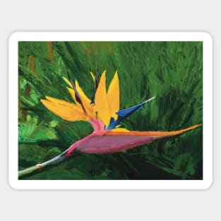 Bird of Paradise Hawaii Sticker